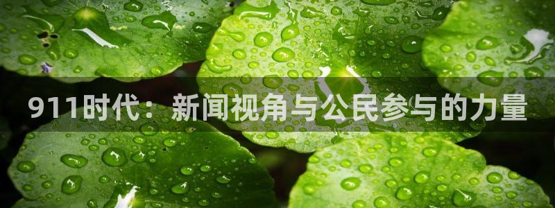 51吃瓜今日吃瓜必吃莫里：911时代：新闻视角与公民参与的力量